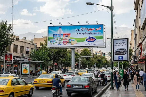 تبلیغات محیطی (OOH) چیست؟ جامعترین راهنمای انواع تبلیغات محیطی، مزایا و کاربردها 3 تبلیغات محیطی