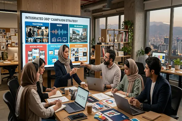 بهترین شرکت تبلیغاتی ایران؛( مقایسه ۱۰ آژانس معتبر) 6 آفتاب پارس