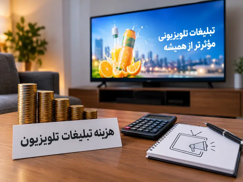 هزینه تبلیغ در تلویزیون